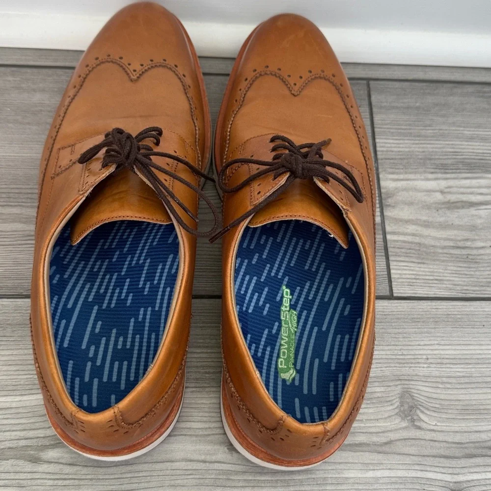 Allen Edmonds Mayfair Brown Patent Leather Dress Shoes